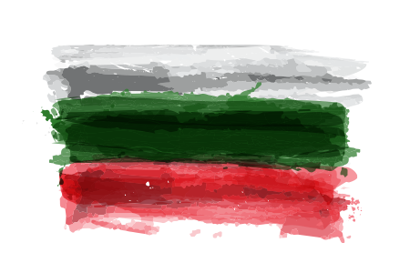 Flagge Bulgarien