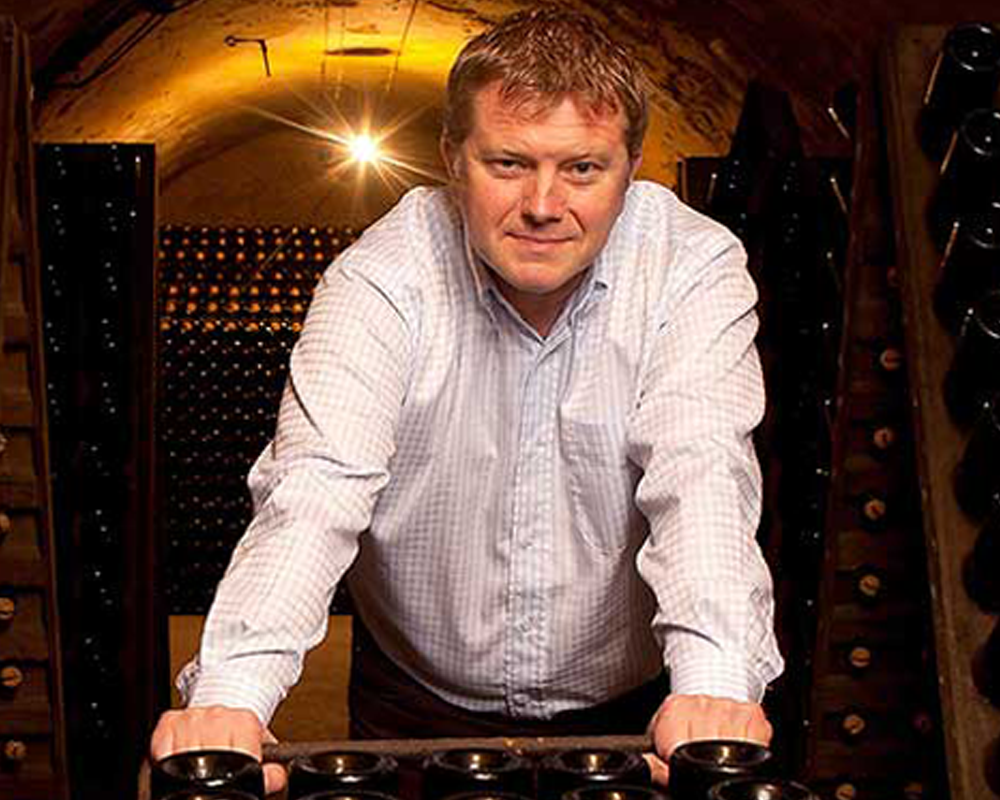 Winzer Lallier aus der Champagne