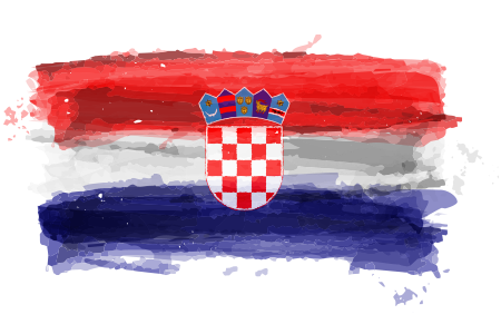 Flagge Kroatien