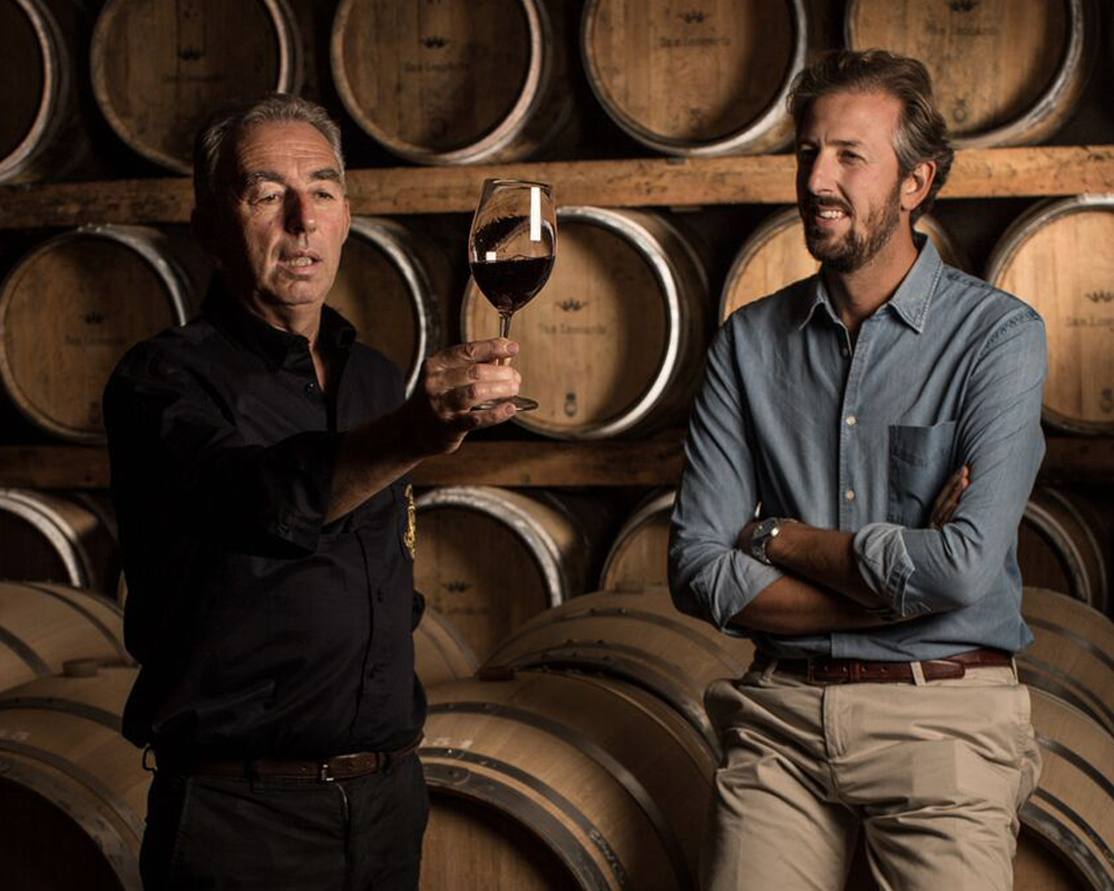 Das Weingut San Leonardo im Trentino