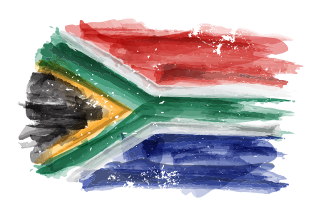 Weinhandelshaus Flagge Südafrika