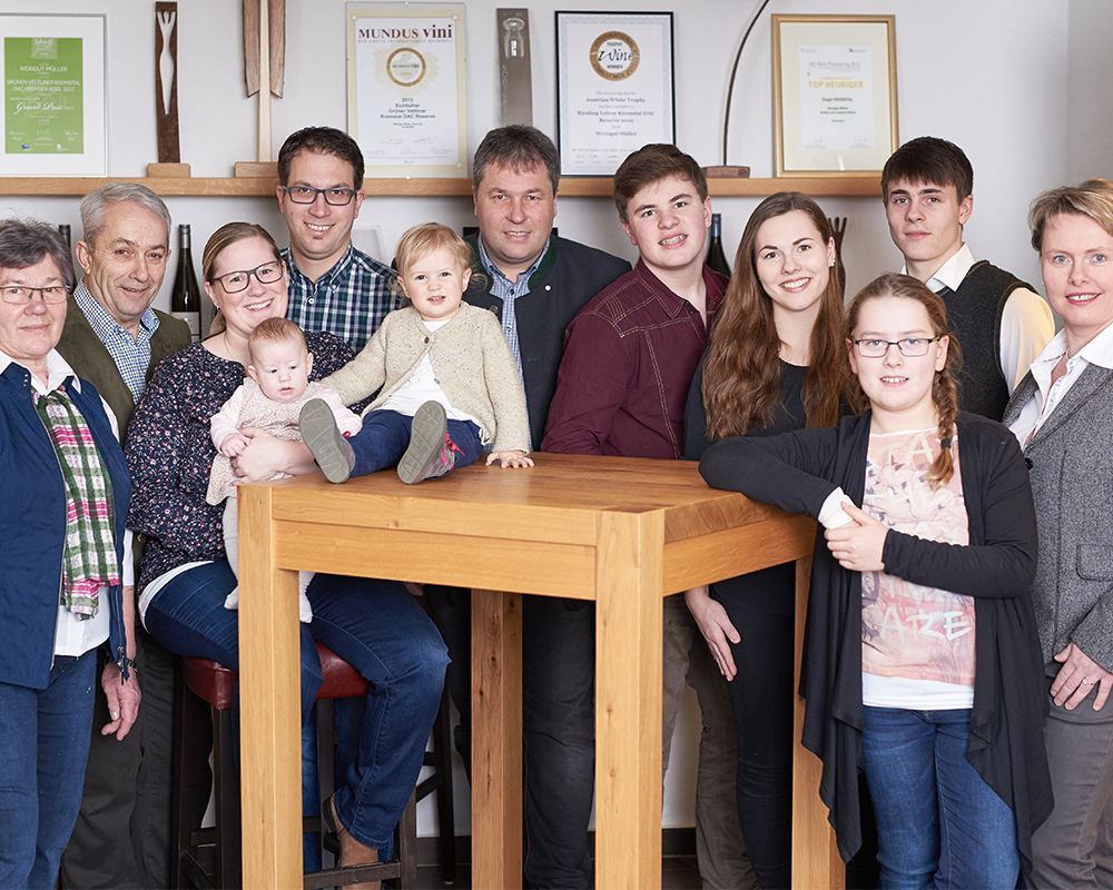 Die Familie des Weingut Müller