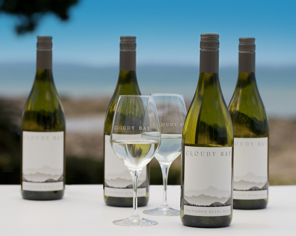 Wein aus dem Weingut Cloudy Bay