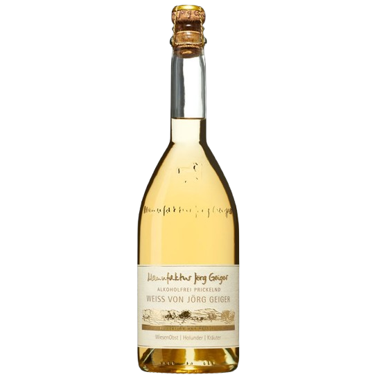 Alkoholfrei prickelnd WEISS von Jörg Geiger