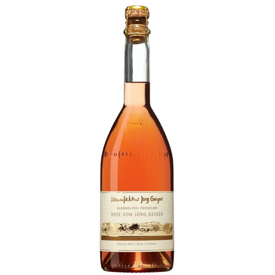 Alkoholfrei prickelnd ROSE von Jörg Geiger