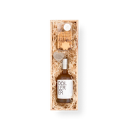 WINTERGRUSS in Holz 370 x 105 mm