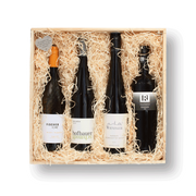 WEINREISE DURCH ÖSTERREICH in Holz 360 x 360 mm