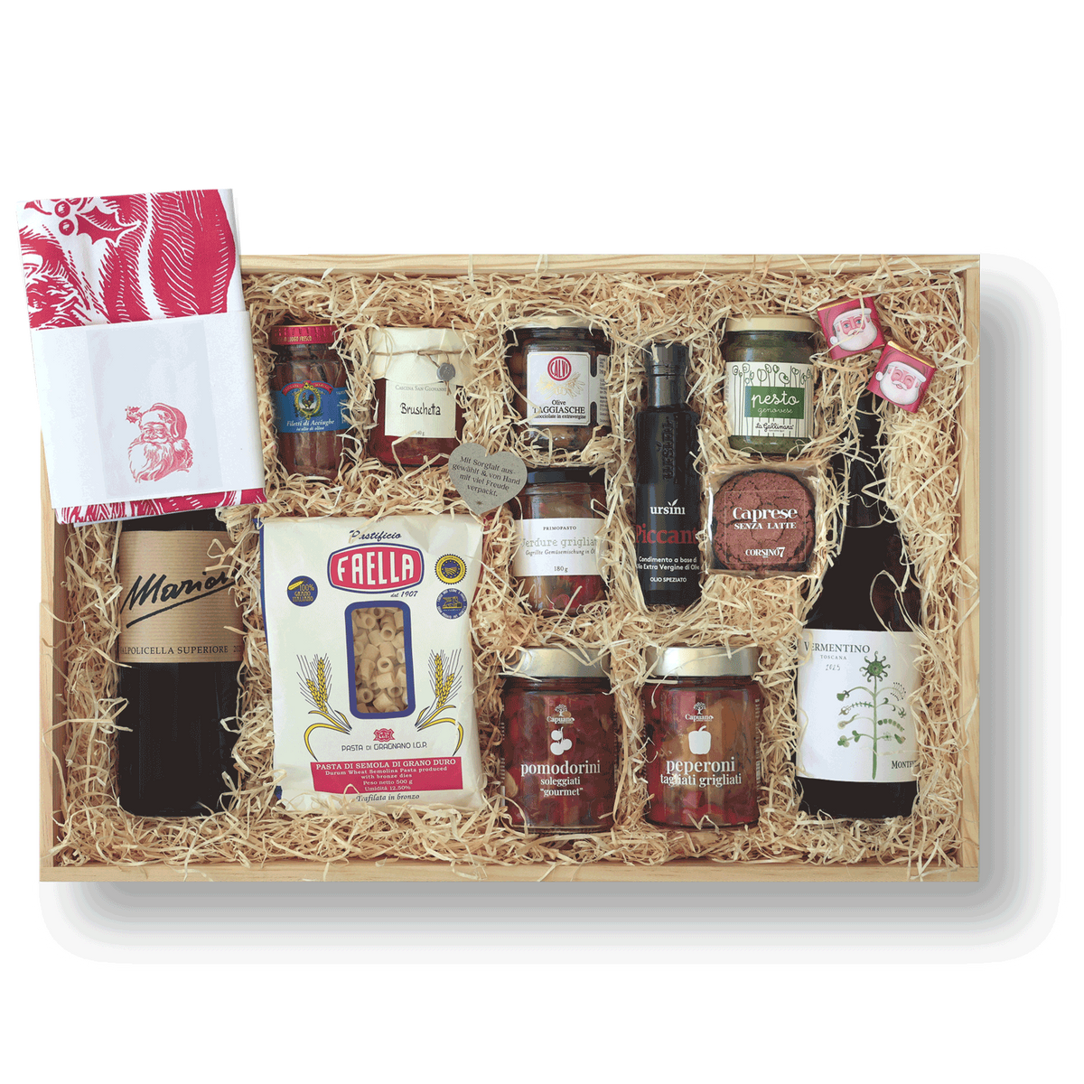 BABBO NATALE in Holz 550 x 360 mm
