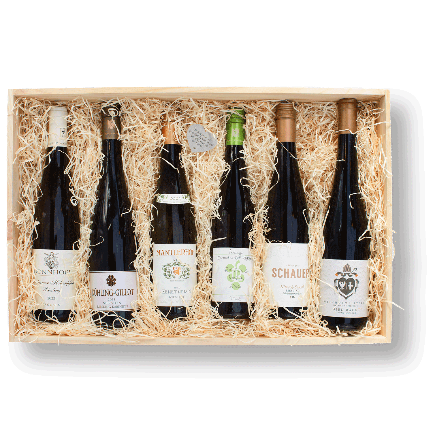 RIESLING FOREVER in Holz 550 x 360 mm