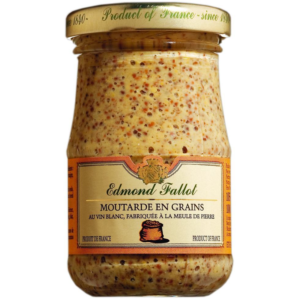 Moutarde de Dijon-Senf grobkörnig, 205 g