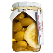 Grüne Oliven mit Zitrone, 280g