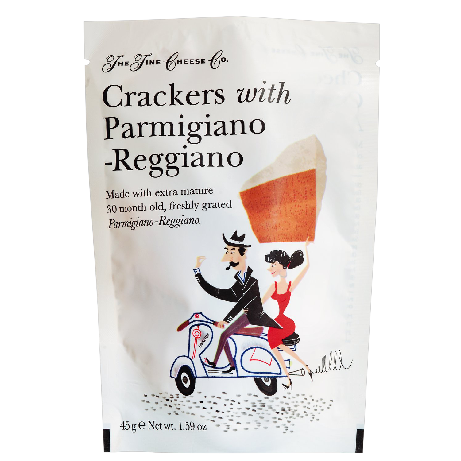 Crackers mit Parmigiano Reggiano, 45g