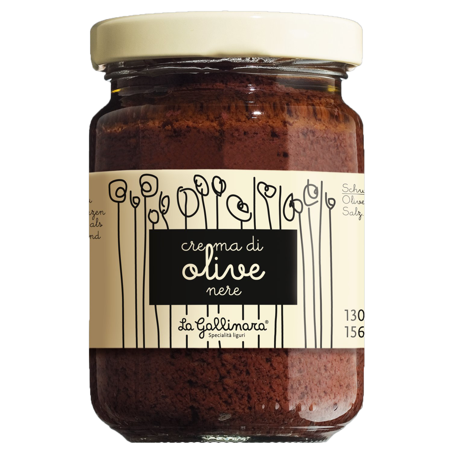 Crema di olive nere, 130 g