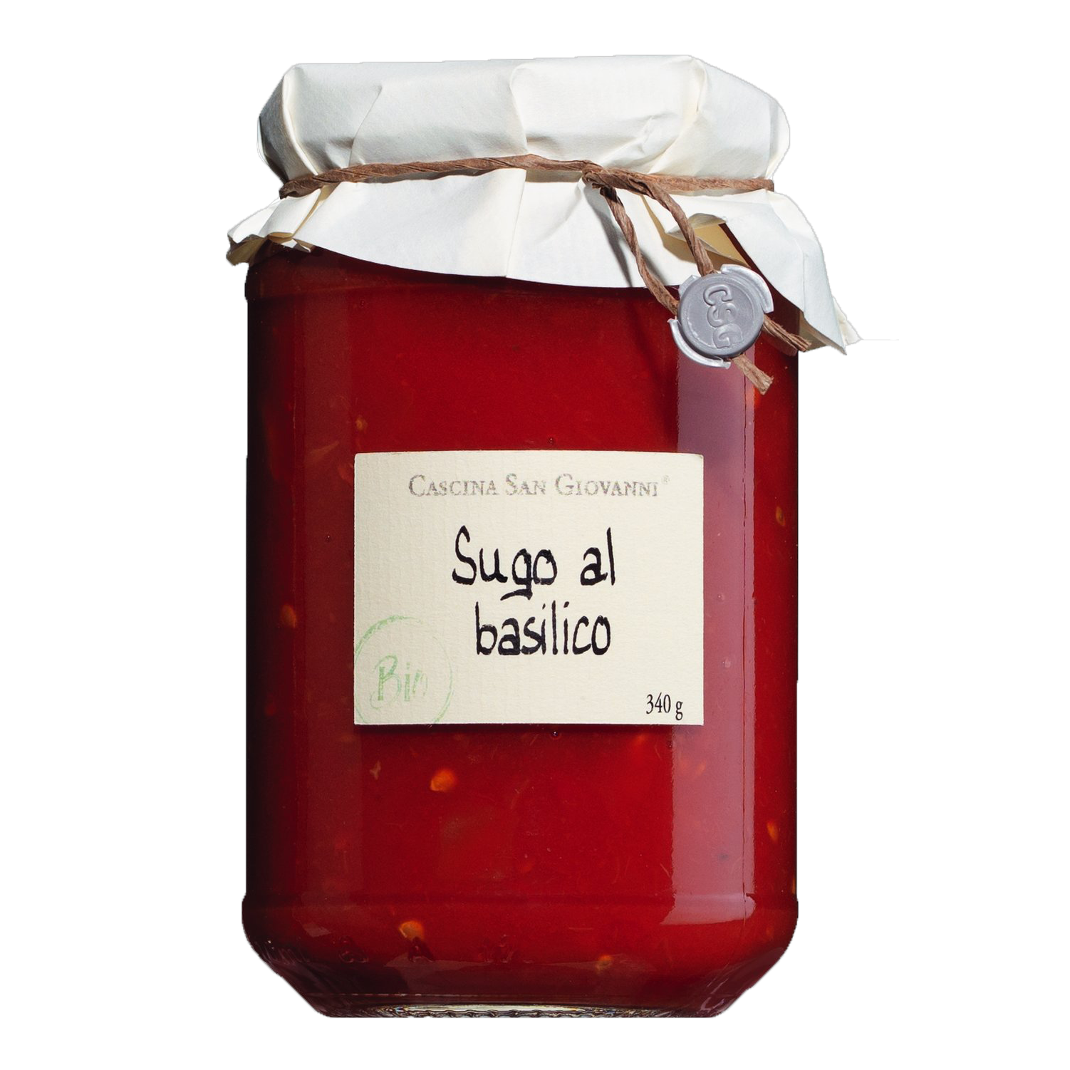 Sugo al basilico "BIO", 340 ml