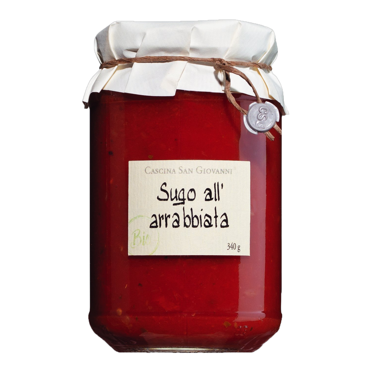 Cascina San Giovanni, Sugo all´arrabbiata "BIO", 180 ml