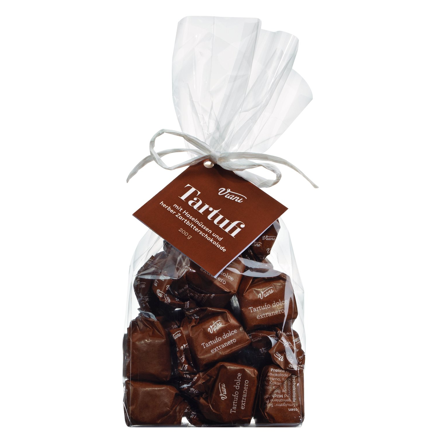 Tartufi dunkle Schokolade, 200 g