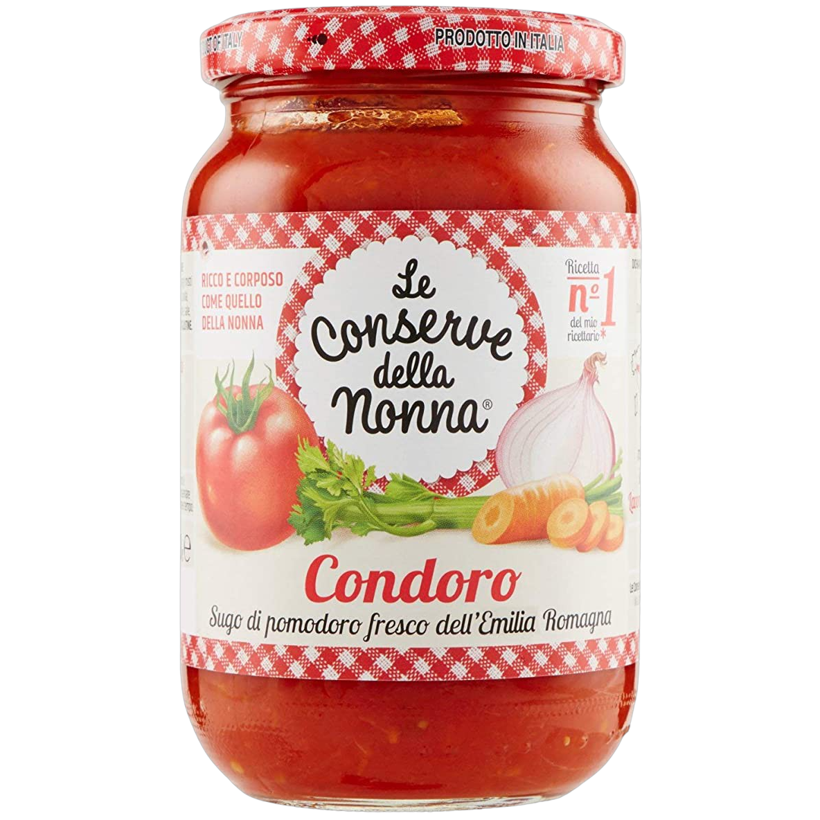 Condoro, Tomatensauce mit Gemüse, 370 ml