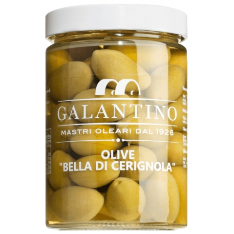 Grüne Riesenoliven "Bella di Cerignola", 550 g