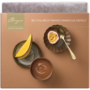 Vollmilchschokolade Mango-Maracuja gefüllt Bio, 100 g