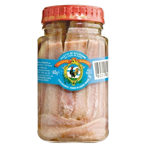 Sardellenfilets in Olivenöl