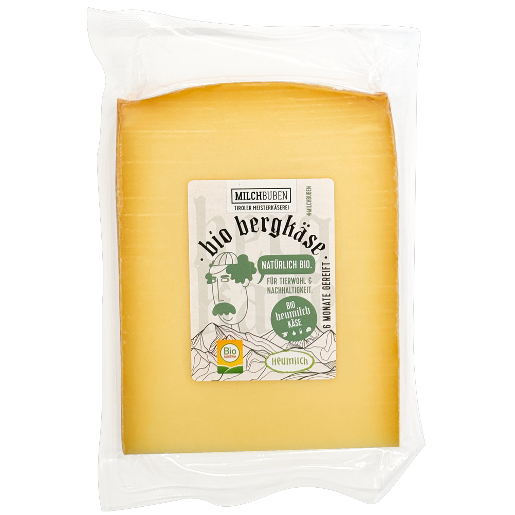 BIO-Bergkäse 6 Monate gereift, ca. 200 g