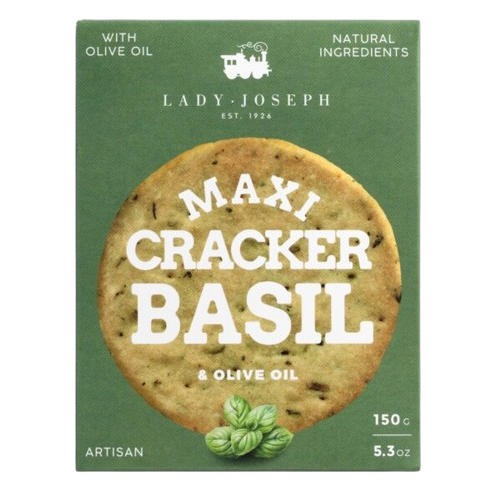 Cracker mit Basilikum und Olivenöl, 150 g