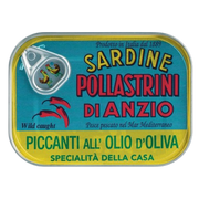 Sardinen pikant in Olivenöl, 100 g