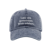 Kapperl in denim blau
