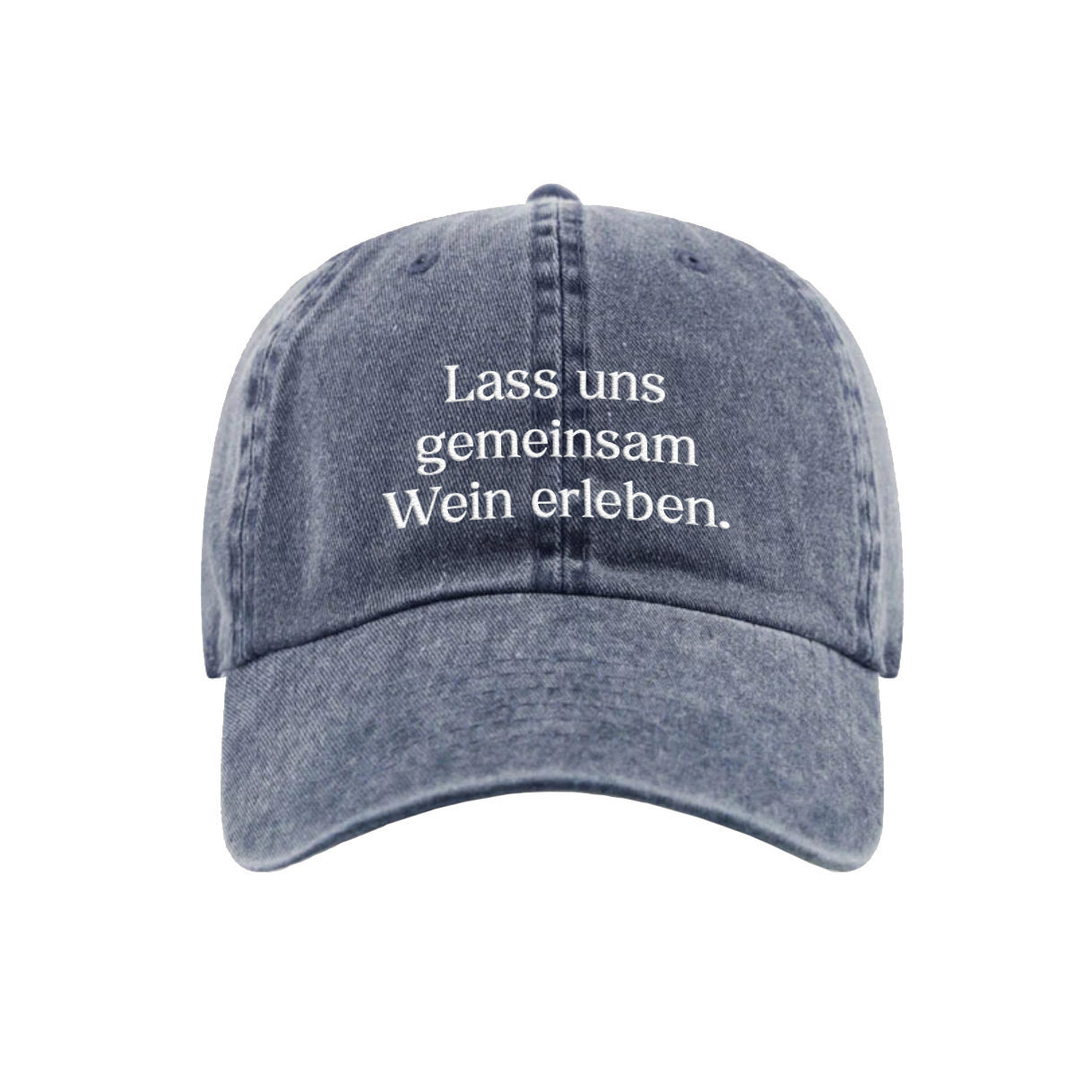 Kapperl in denim blau