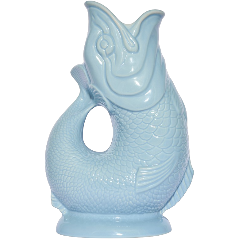 Fisch-Karaffe, pale blue - hellblau, 1,2 l