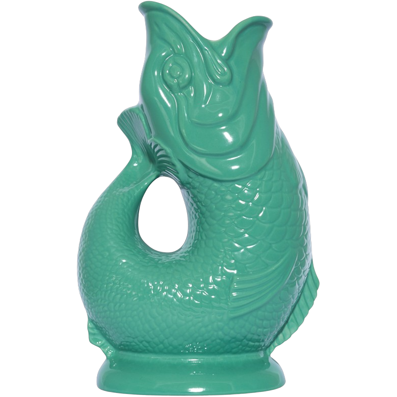 Fisch-Karaffe, sea green - seegrasgrün, 1,2 l