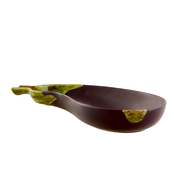 Servierplatte Aubergine