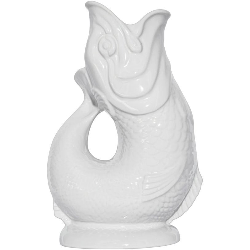 Fisch-Karaffe, white - weiß, 1,2 l