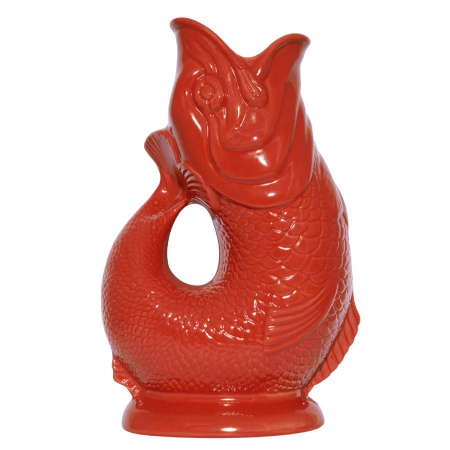 Fisch-Karaffe, red - rot, 1,2 l
