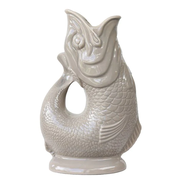 Fisch-Karaffe, mushroom - champignon beige, 1,2 l