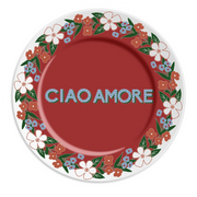 Teller "Ciao Amore", 16 cm
