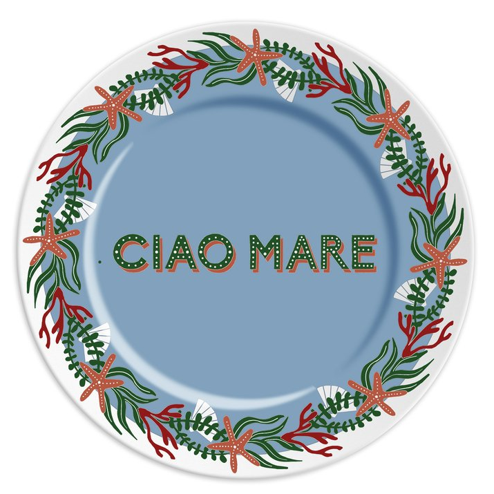 Teller "Ciao Mare", 16 cm