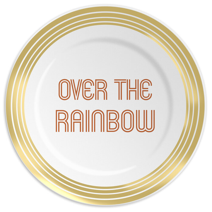 Teller "Over the Rainbow", 16 cm