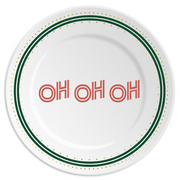 Teller "Oh Oh Oh", 16 cm