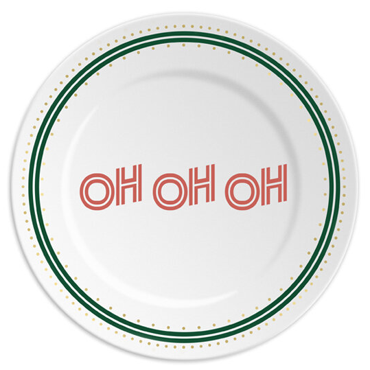 Teller "Oh Oh Oh", 16 cm