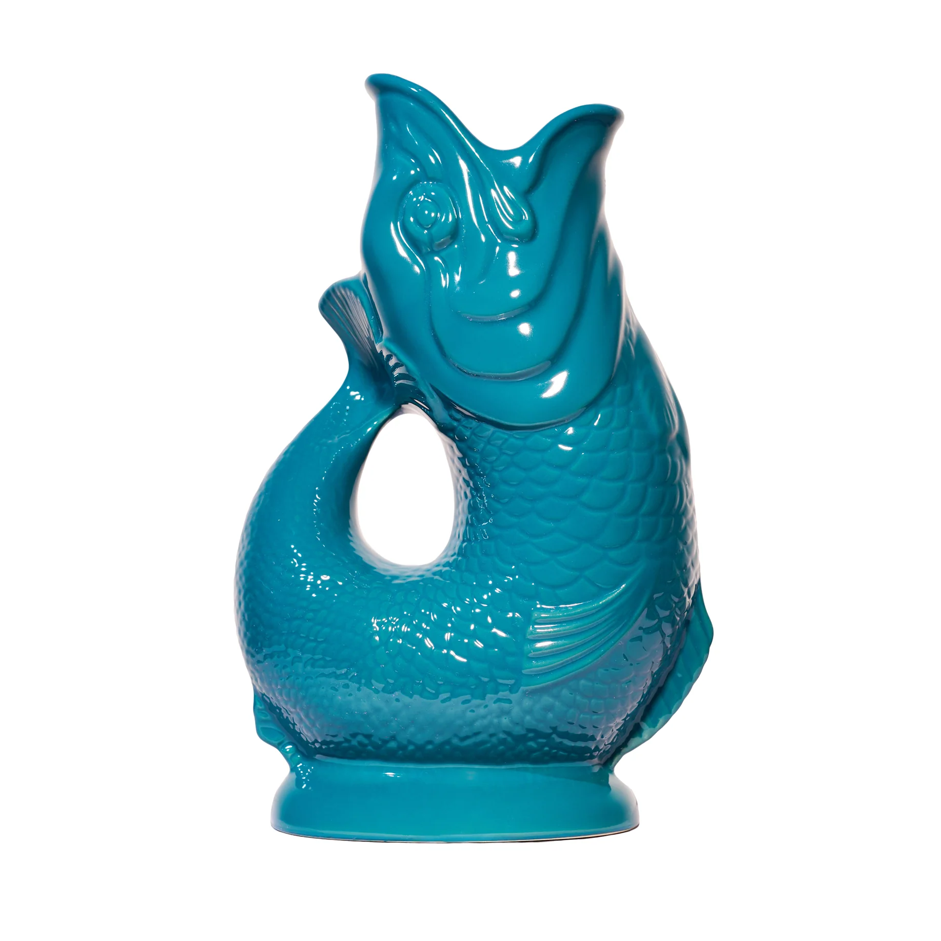 Fisch-Karaffe, teal - blaugrün, 1,2 l