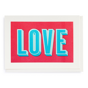 Karte "Love"