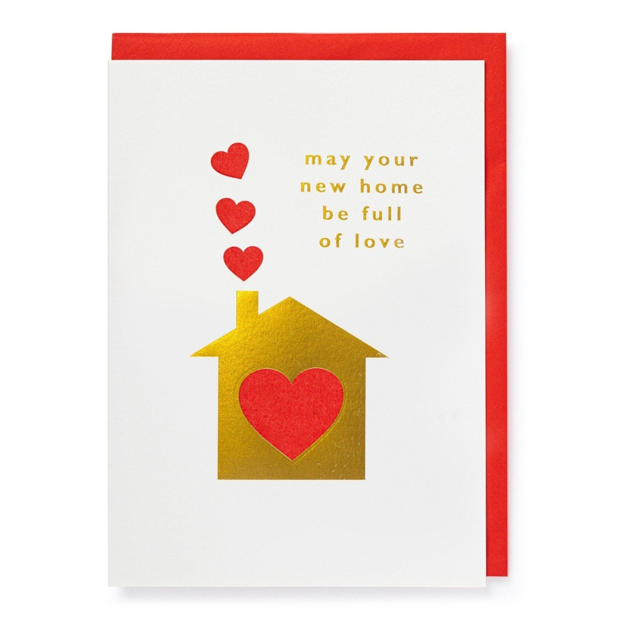 Karte "May your new home..."