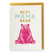Karte "Best mama bear"