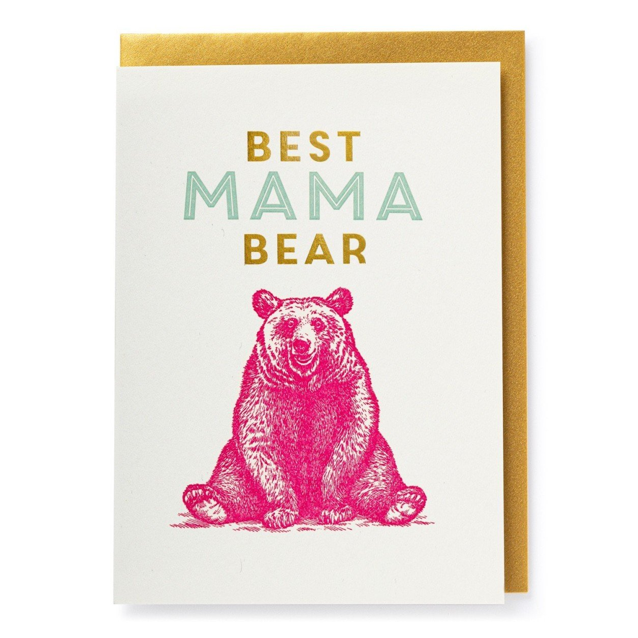 Karte "Best mama bear"