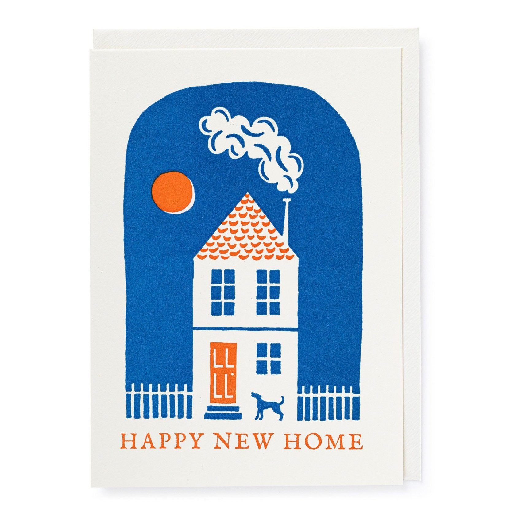 Karte " Happy new home"