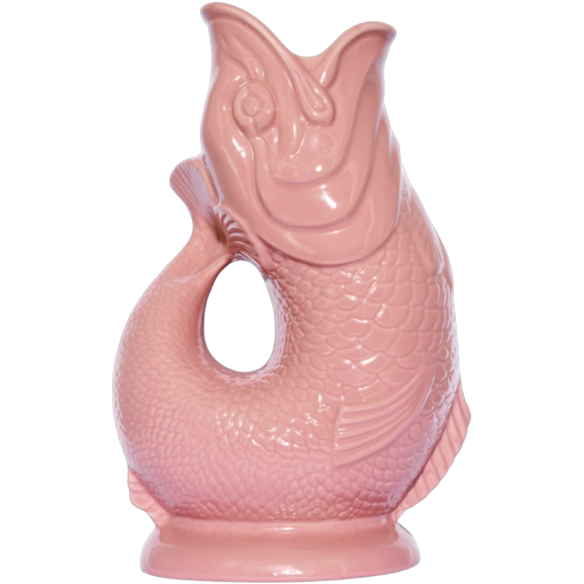 Fisch-Karaffe, baby pink - hellrosa, 1,2 l