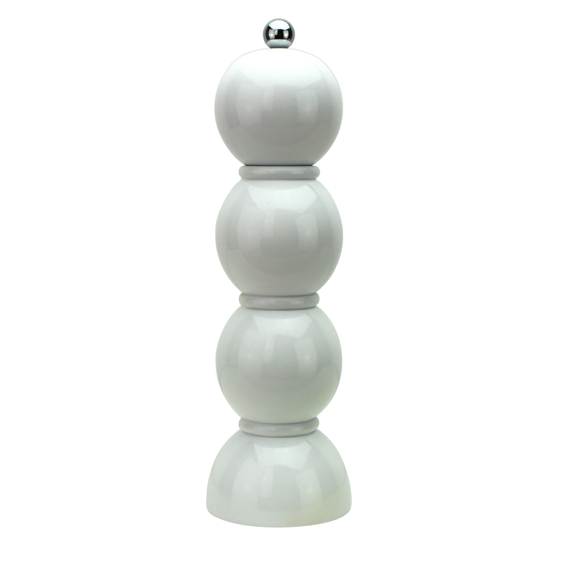 Salz- & Pfeffermühle, Bobbin, white - weiß, 24 cm