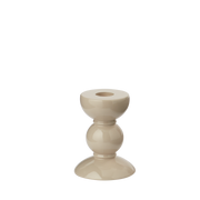 ADD, Kerzenständer, Bobbin small, cappucino - beige, 10 cm