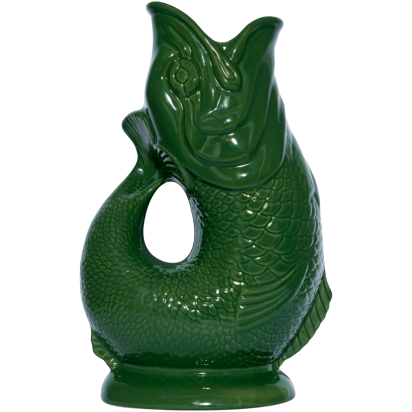 Fisch-Karaffe, green - dunkelgrün, 1,2 l